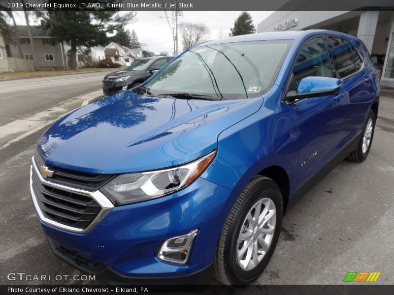 Kinetic Blue Metallic / Jet Black 2019 Chevrolet Equinox LT AWD