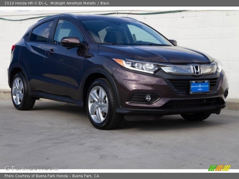 Midnight Amethyst Metallic / Black 2019 Honda HR-V EX-L