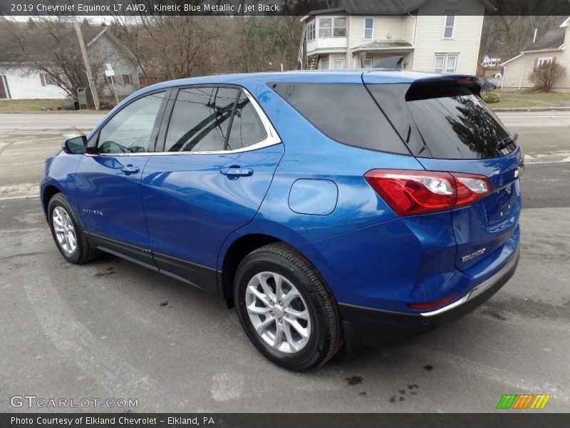 Kinetic Blue Metallic / Jet Black 2019 Chevrolet Equinox LT AWD