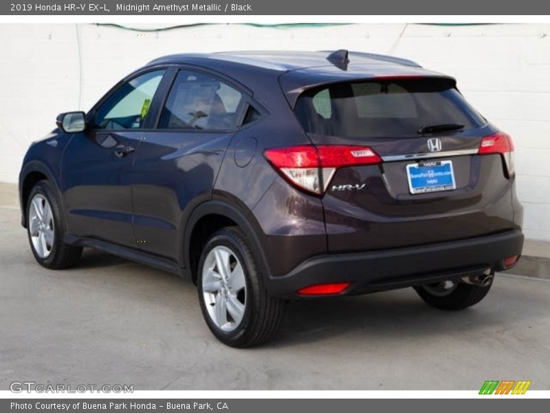 Midnight Amethyst Metallic / Black 2019 Honda HR-V EX-L
