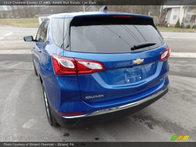 Kinetic Blue Metallic / Jet Black 2019 Chevrolet Equinox LT AWD