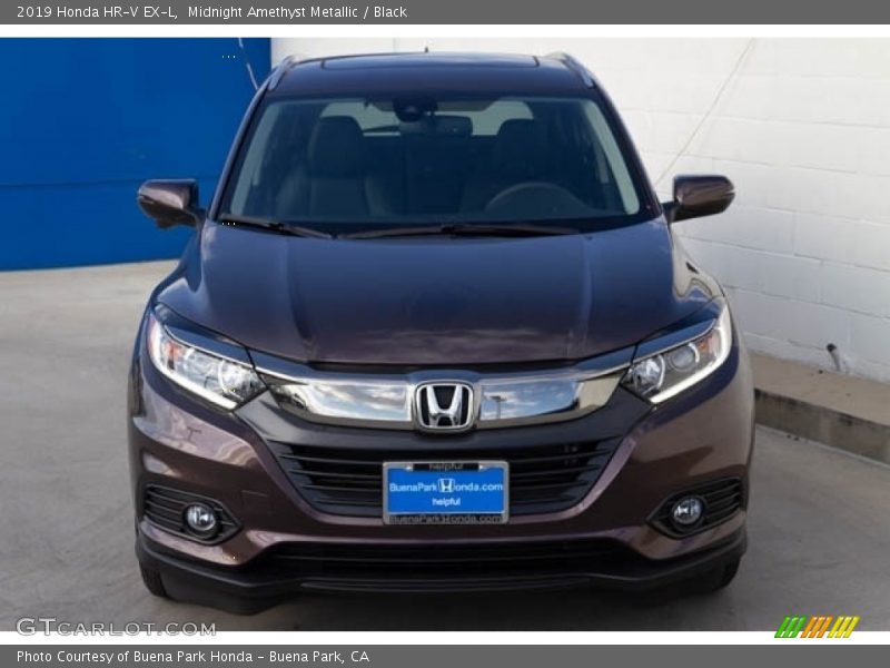 Midnight Amethyst Metallic / Black 2019 Honda HR-V EX-L