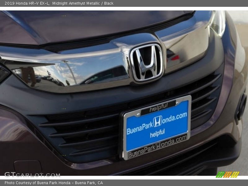 Midnight Amethyst Metallic / Black 2019 Honda HR-V EX-L