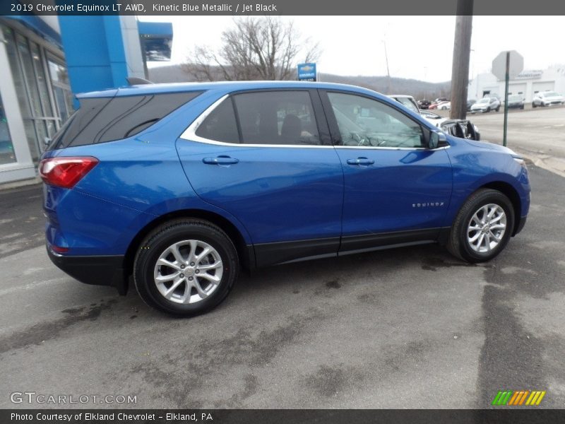 Kinetic Blue Metallic / Jet Black 2019 Chevrolet Equinox LT AWD