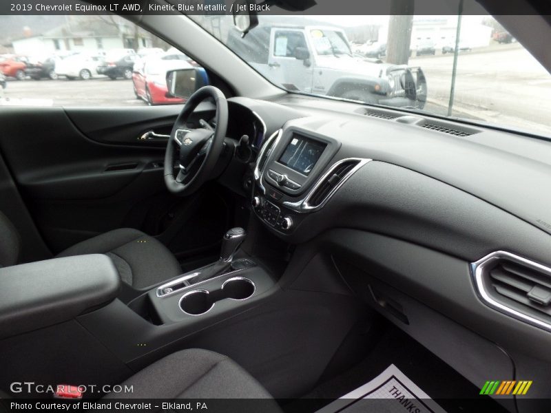 Kinetic Blue Metallic / Jet Black 2019 Chevrolet Equinox LT AWD