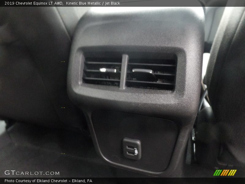 Kinetic Blue Metallic / Jet Black 2019 Chevrolet Equinox LT AWD