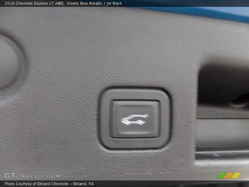 Kinetic Blue Metallic / Jet Black 2019 Chevrolet Equinox LT AWD