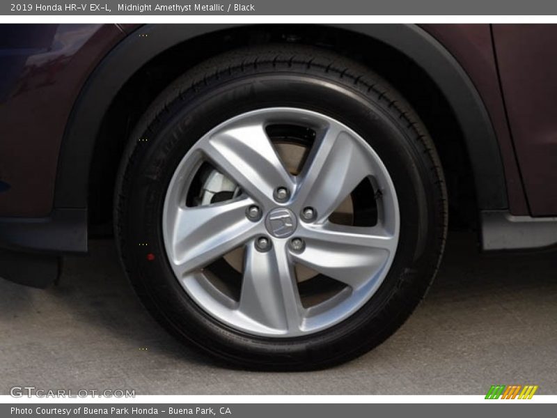 Midnight Amethyst Metallic / Black 2019 Honda HR-V EX-L
