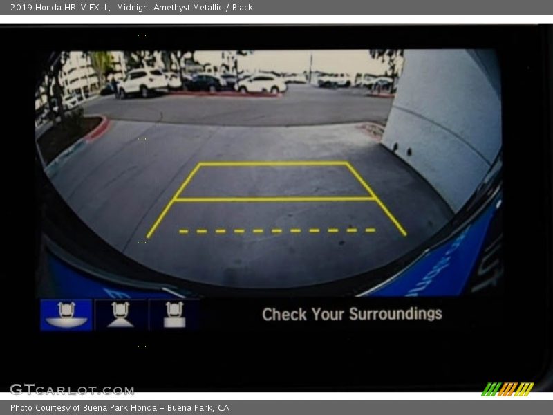 Midnight Amethyst Metallic / Black 2019 Honda HR-V EX-L