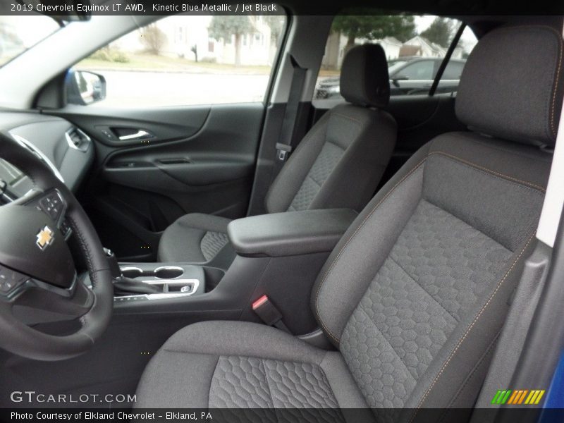 Kinetic Blue Metallic / Jet Black 2019 Chevrolet Equinox LT AWD