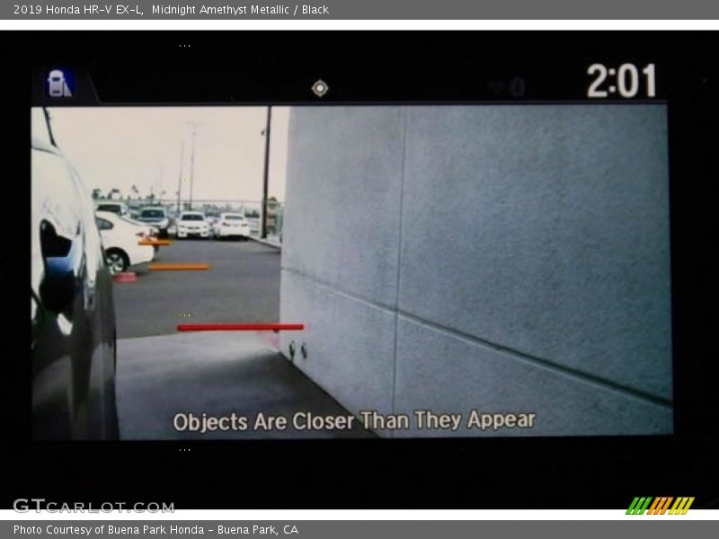 Midnight Amethyst Metallic / Black 2019 Honda HR-V EX-L