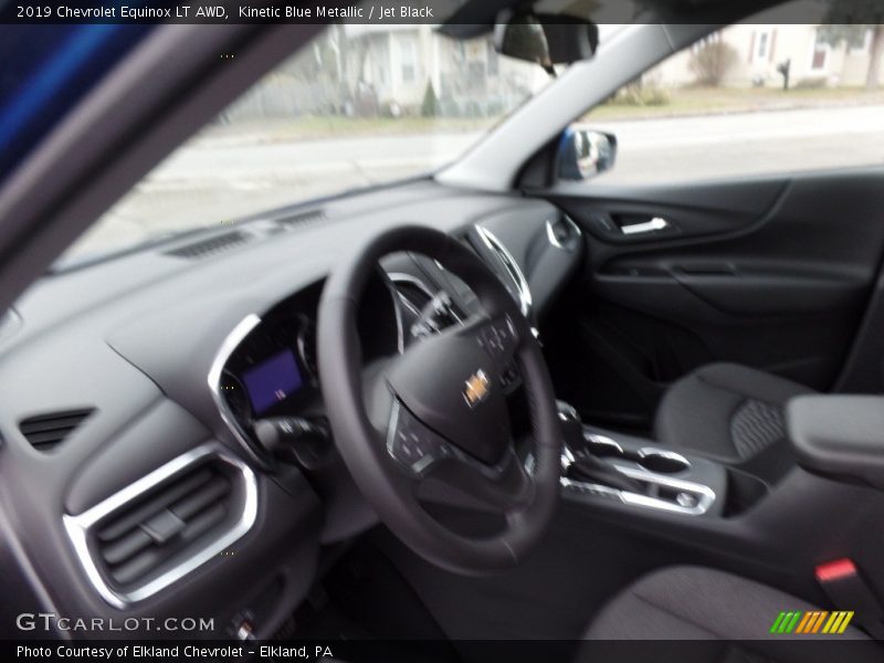 Kinetic Blue Metallic / Jet Black 2019 Chevrolet Equinox LT AWD