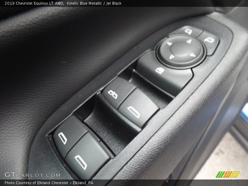 Kinetic Blue Metallic / Jet Black 2019 Chevrolet Equinox LT AWD