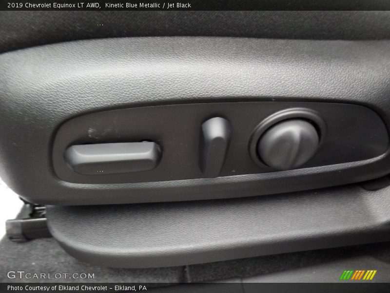 Kinetic Blue Metallic / Jet Black 2019 Chevrolet Equinox LT AWD
