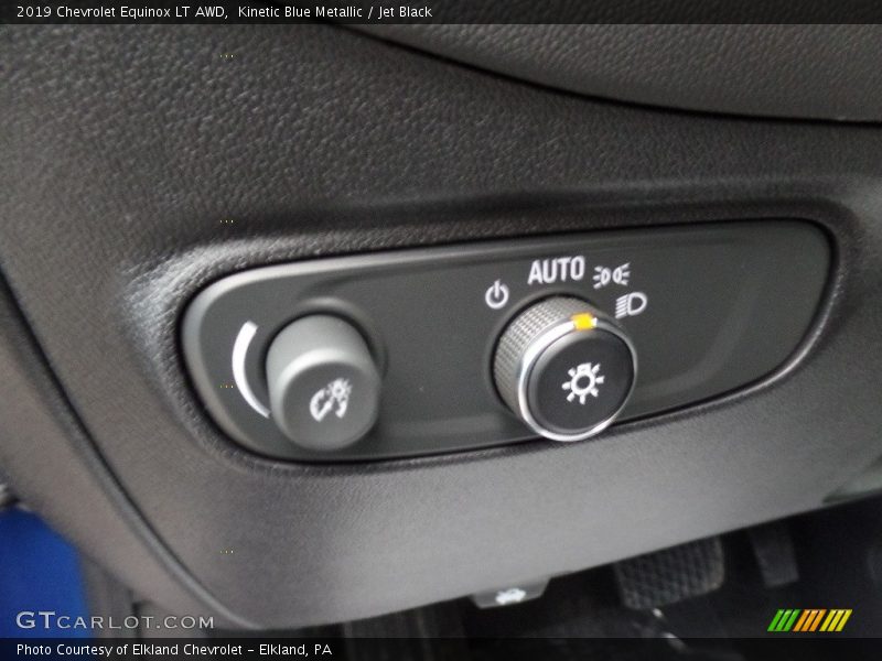 Kinetic Blue Metallic / Jet Black 2019 Chevrolet Equinox LT AWD