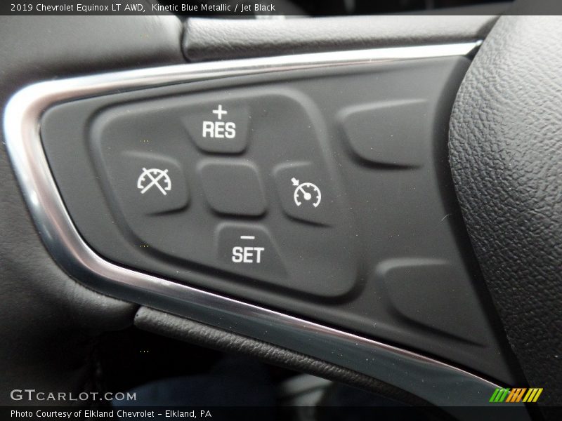 Kinetic Blue Metallic / Jet Black 2019 Chevrolet Equinox LT AWD