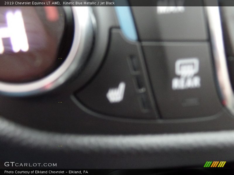 Kinetic Blue Metallic / Jet Black 2019 Chevrolet Equinox LT AWD