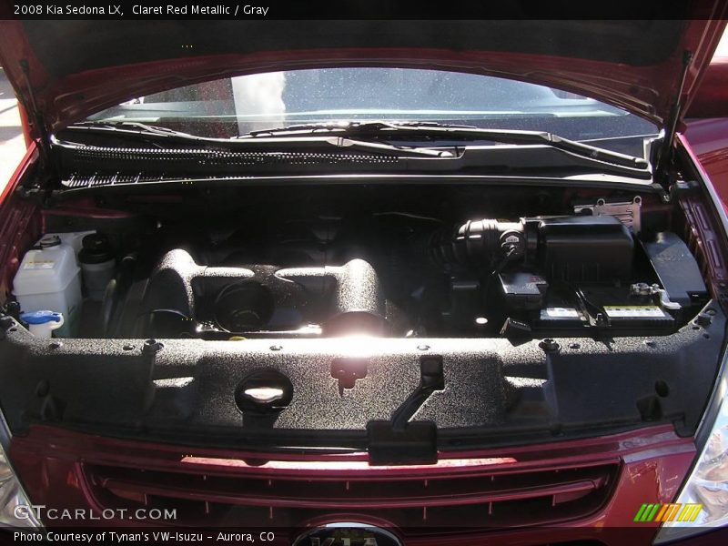 Claret Red Metallic / Gray 2008 Kia Sedona LX