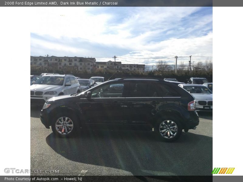 Dark Ink Blue Metallic / Charcoal 2008 Ford Edge Limited AWD
