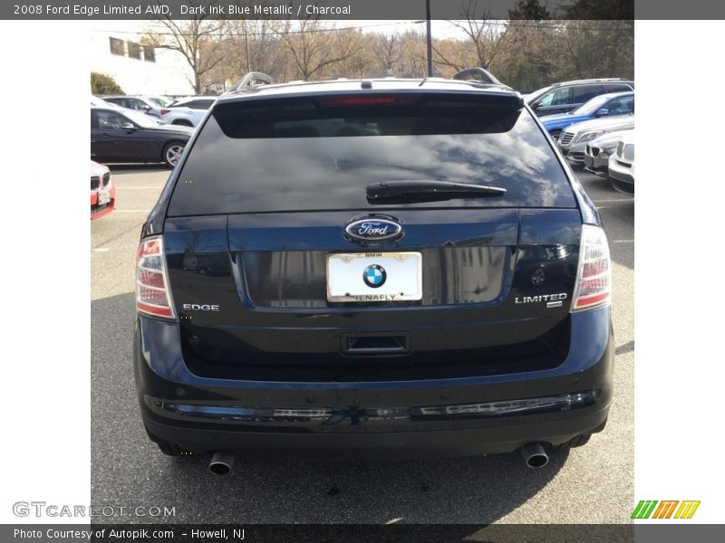 Dark Ink Blue Metallic / Charcoal 2008 Ford Edge Limited AWD
