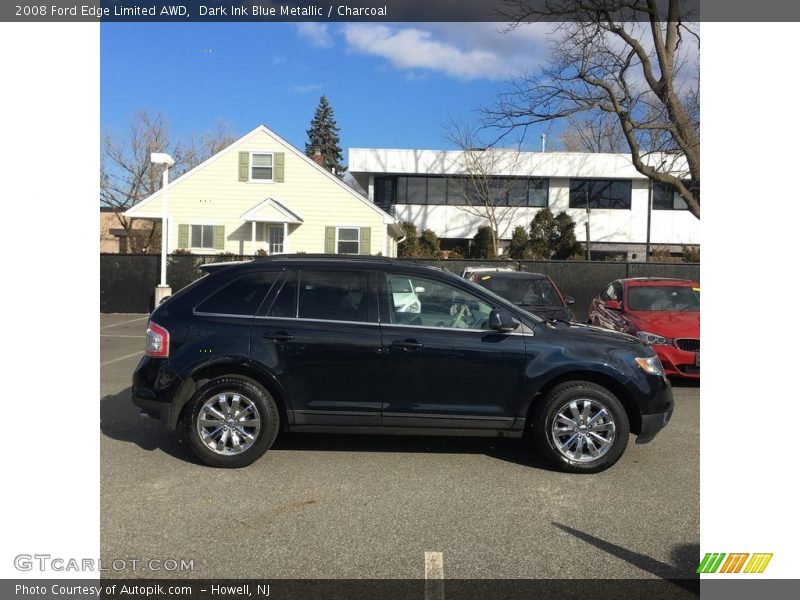 Dark Ink Blue Metallic / Charcoal 2008 Ford Edge Limited AWD