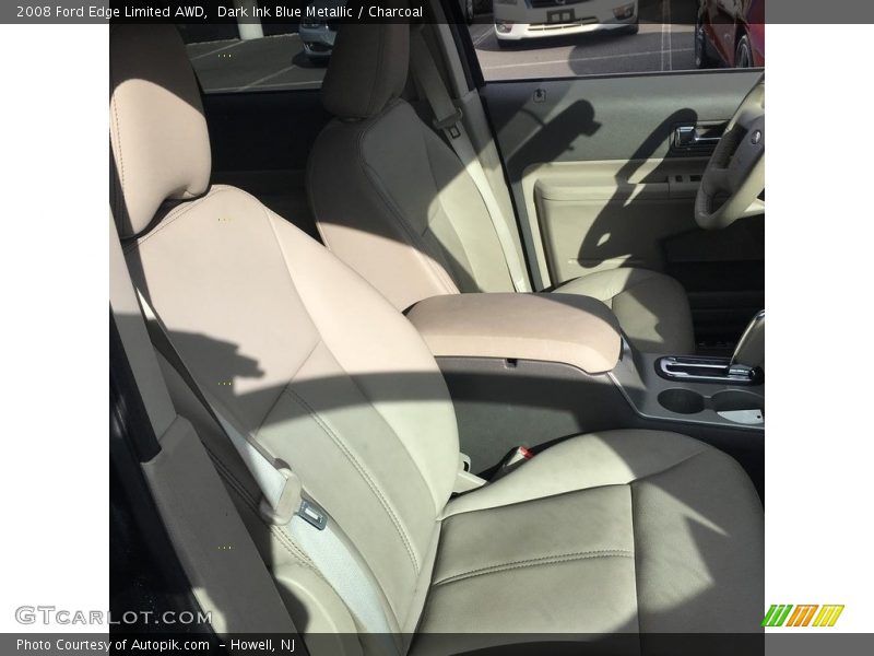 Dark Ink Blue Metallic / Charcoal 2008 Ford Edge Limited AWD