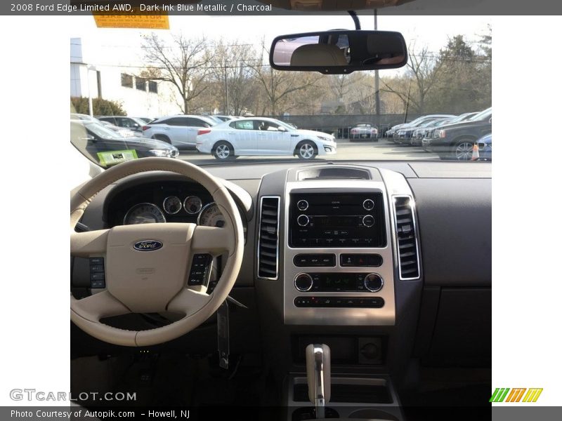 Dark Ink Blue Metallic / Charcoal 2008 Ford Edge Limited AWD