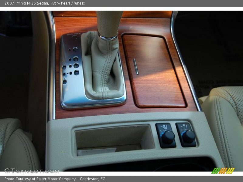 Ivory Pearl / Wheat 2007 Infiniti M 35 Sedan