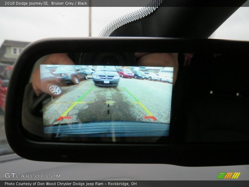 Bruiser Grey / Black 2018 Dodge Journey SE