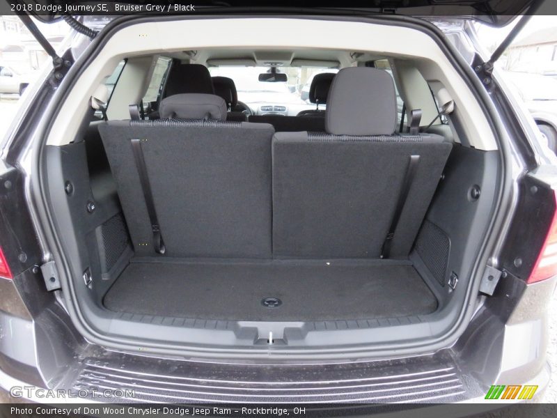 Bruiser Grey / Black 2018 Dodge Journey SE