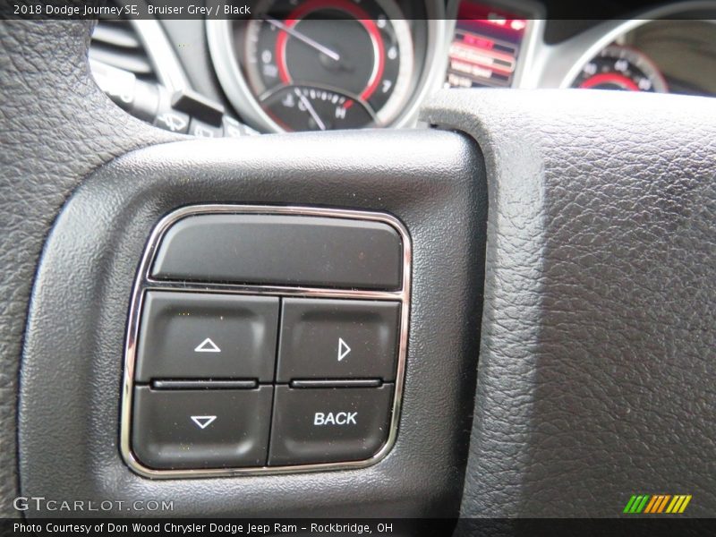 Bruiser Grey / Black 2018 Dodge Journey SE