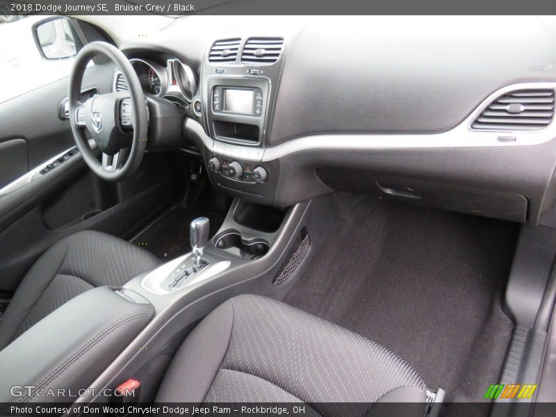 Bruiser Grey / Black 2018 Dodge Journey SE