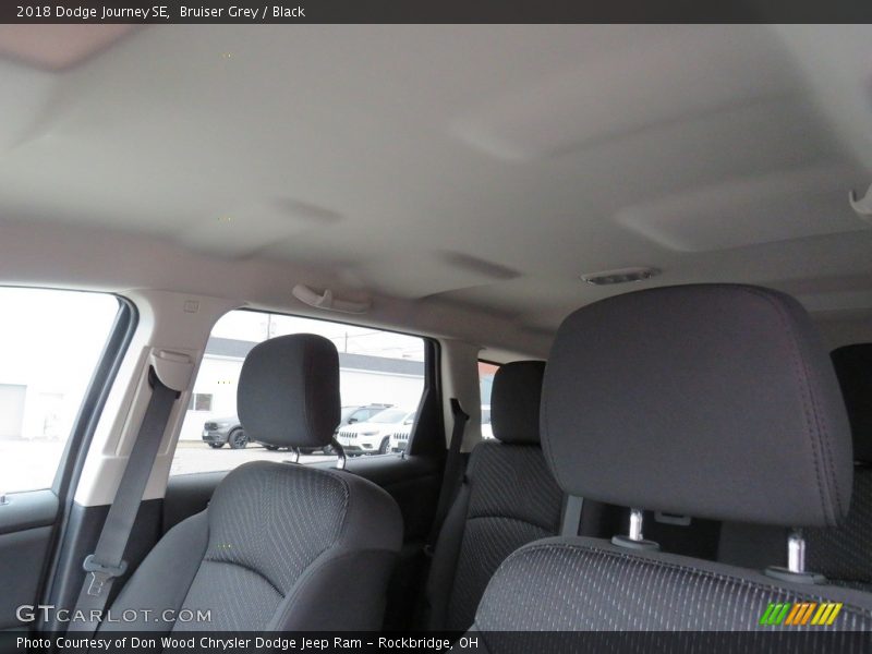 Bruiser Grey / Black 2018 Dodge Journey SE