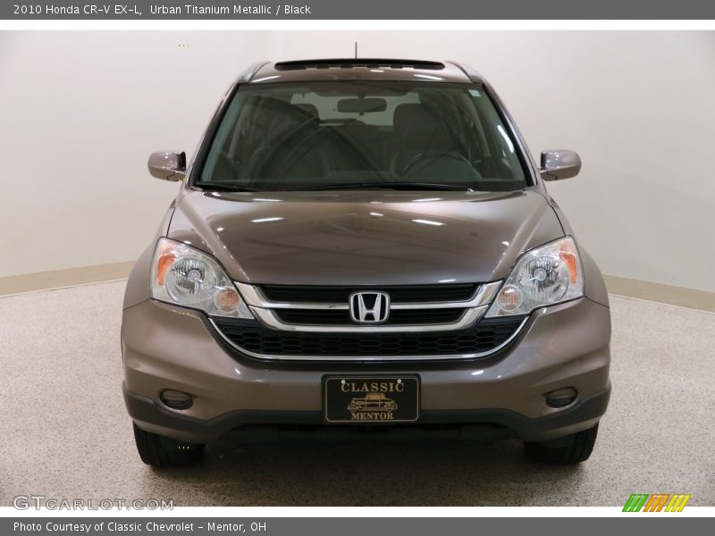 Urban Titanium Metallic / Black 2010 Honda CR-V EX-L