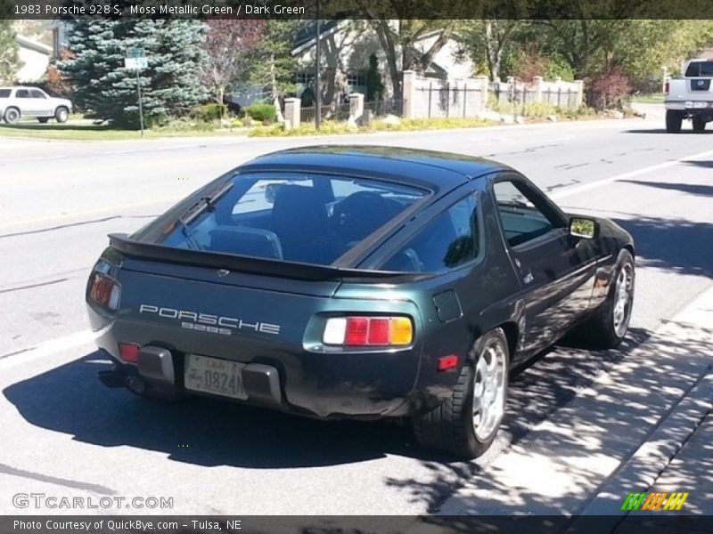  1983 928 S Moss Metallic Green