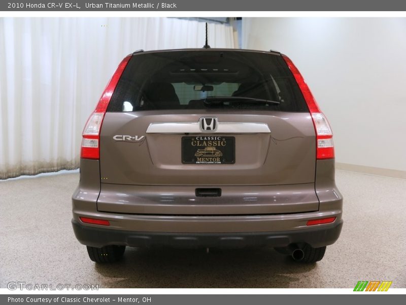 Urban Titanium Metallic / Black 2010 Honda CR-V EX-L