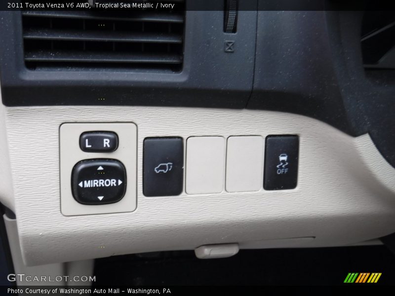 Tropical Sea Metallic / Ivory 2011 Toyota Venza V6 AWD