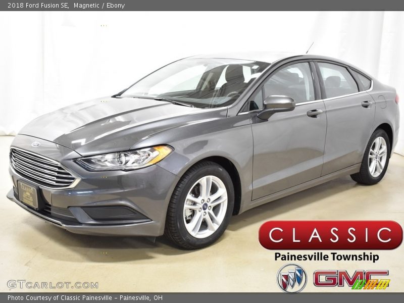 Magnetic / Ebony 2018 Ford Fusion SE