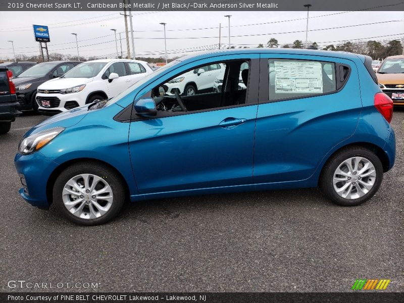  2019 Spark LT Caribbean Blue Metallic