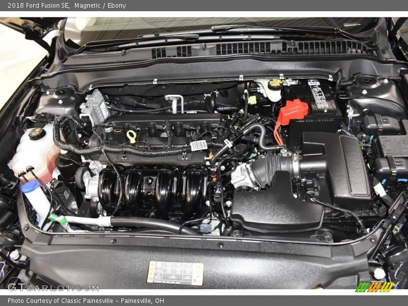 Magnetic / Ebony 2018 Ford Fusion SE