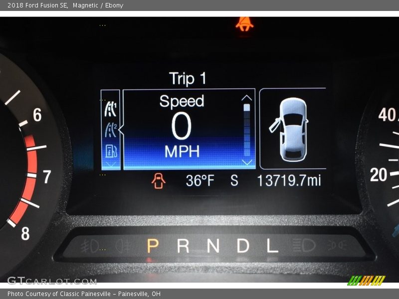 Magnetic / Ebony 2018 Ford Fusion SE
