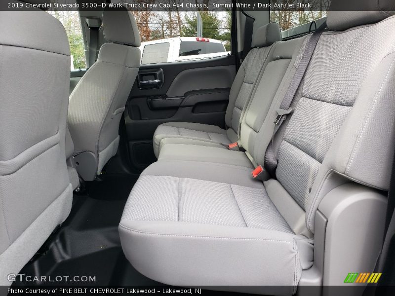 Summit White / Dark Ash/Jet Black 2019 Chevrolet Silverado 3500HD Work Truck Crew Cab 4x4 Chassis