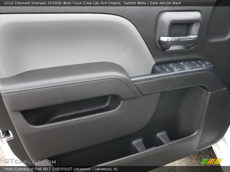 Summit White / Dark Ash/Jet Black 2019 Chevrolet Silverado 3500HD Work Truck Crew Cab 4x4 Chassis