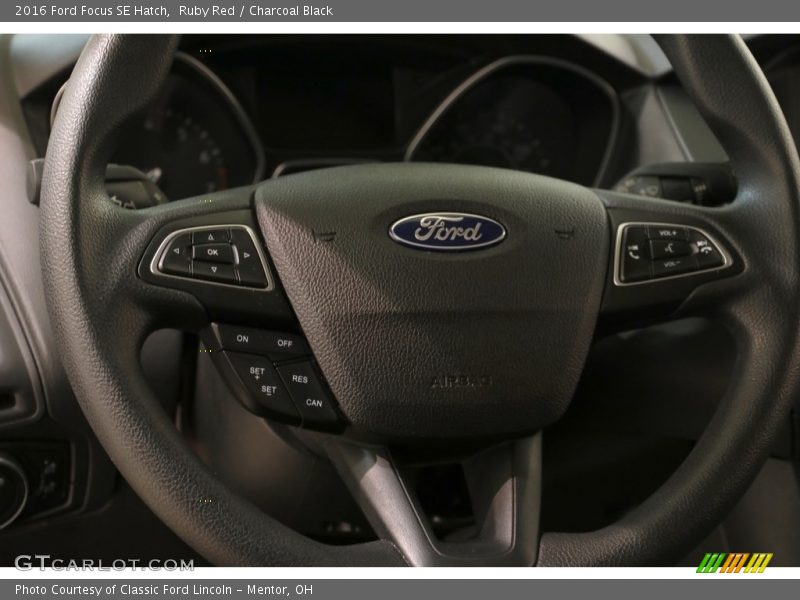 Ruby Red / Charcoal Black 2016 Ford Focus SE Hatch