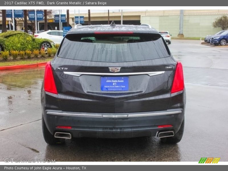 Dark Granite Metallic / Sahara Beige 2017 Cadillac XT5 FWD