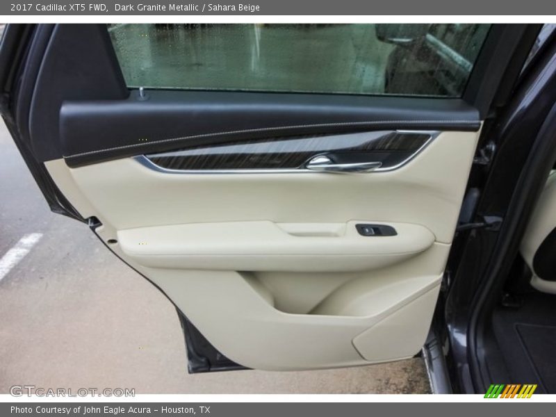 Dark Granite Metallic / Sahara Beige 2017 Cadillac XT5 FWD