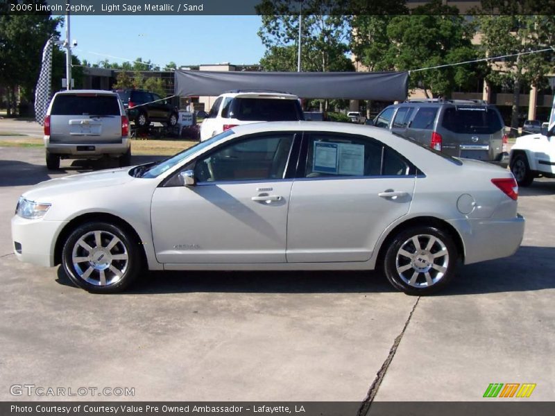 Light Sage Metallic / Sand 2006 Lincoln Zephyr