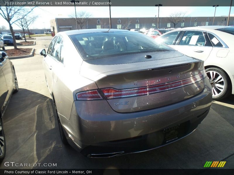Iced Mocha Metallic / Cappuccino 2019 Lincoln MKZ Reserve I