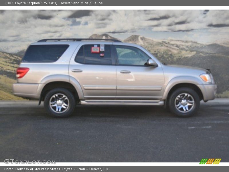 Desert Sand Mica / Taupe 2007 Toyota Sequoia SR5 4WD