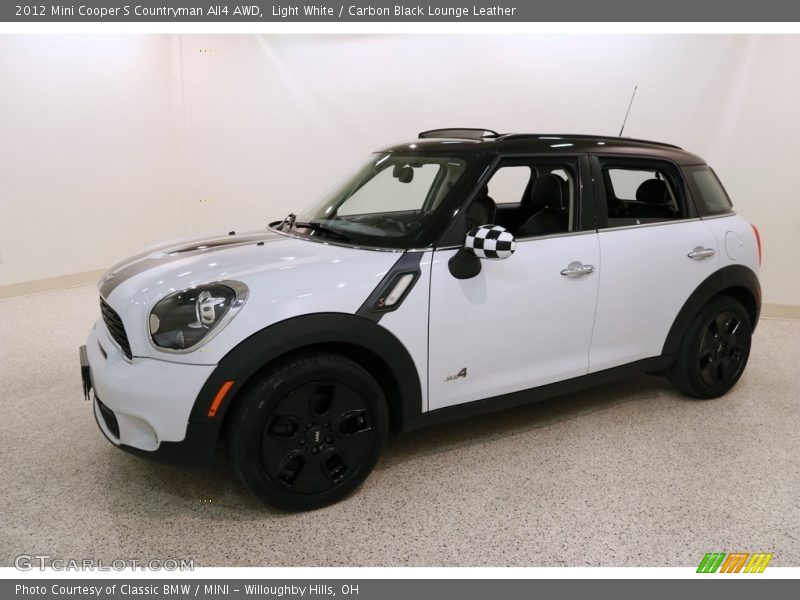 Light White / Carbon Black Lounge Leather 2012 Mini Cooper S Countryman All4 AWD